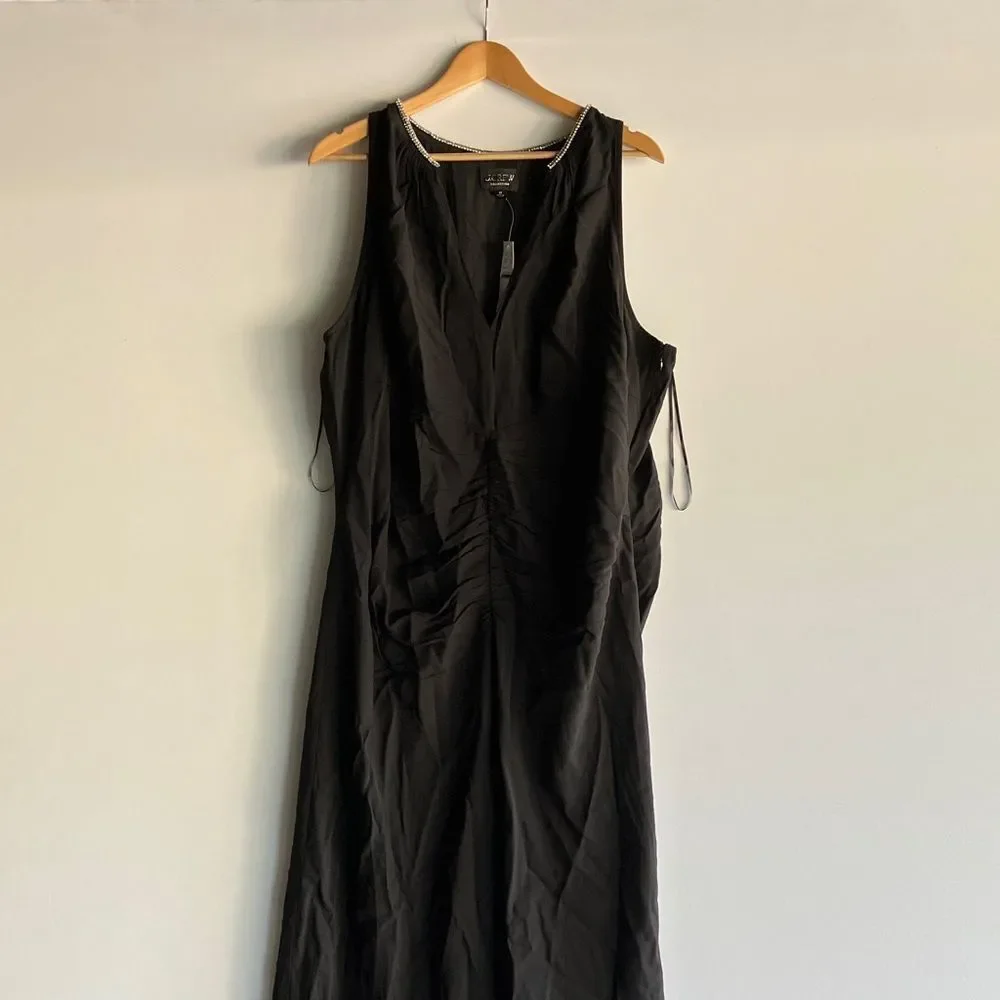 J. Crew Black Maxi Dress